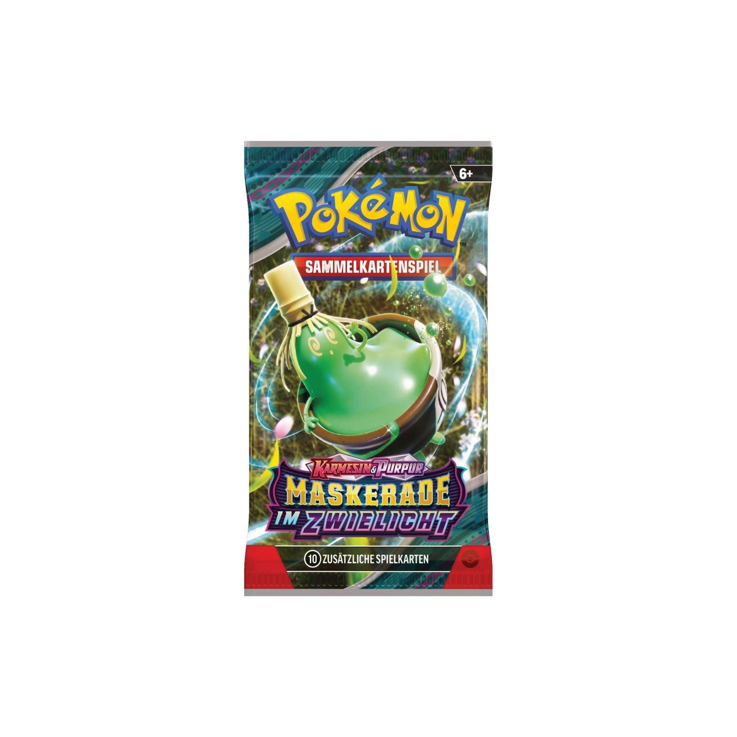 Pokémon Einzelbooster: Maskerade im Zwielicht (Karmesin & Purpur) – Artwork 2 – Deutsch