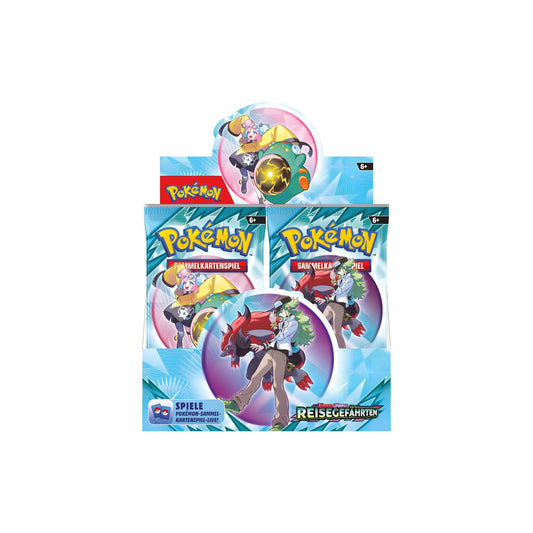 Pokémon 36er Display – Reisegefährten (Karmesin & Purpur) – Deutsch – Vorderseite B