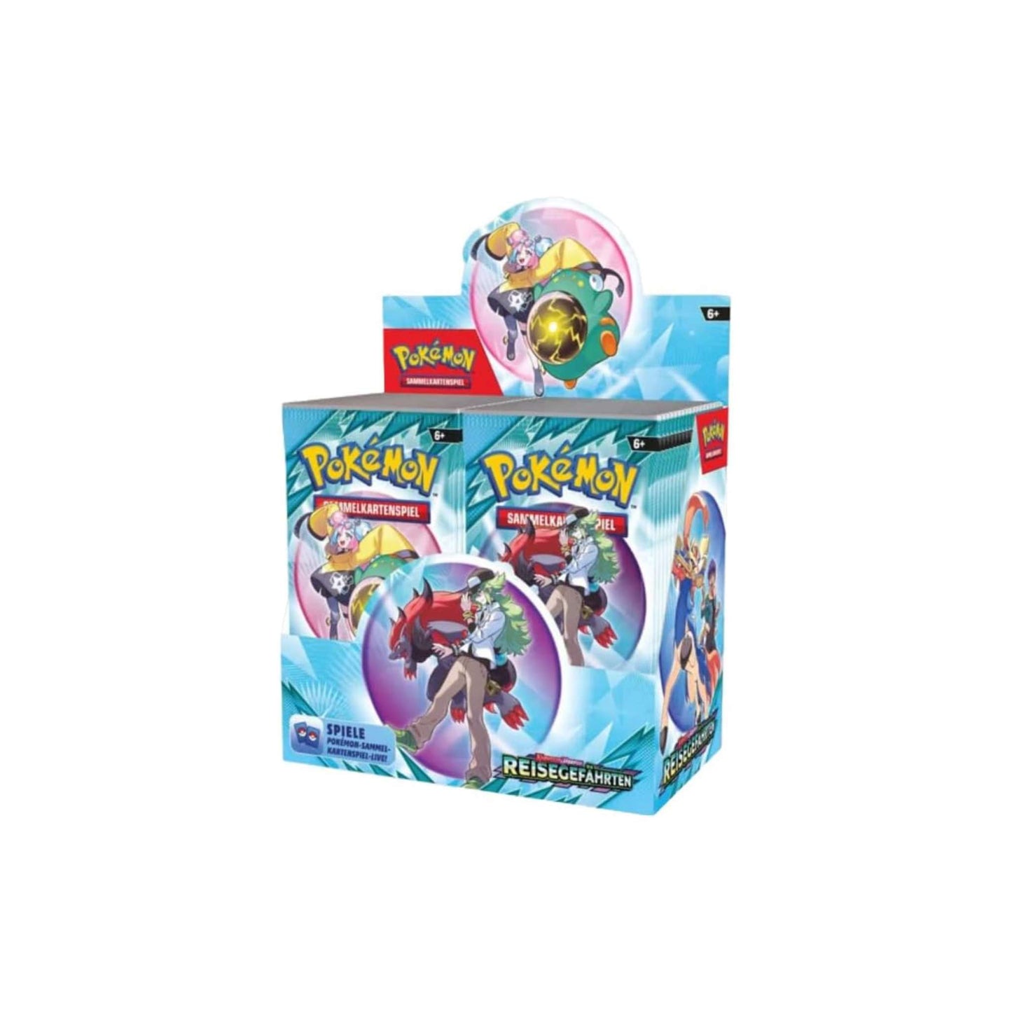 Pokémon 36er Display – Reisegefährten (Karmesin & Purpur) – Deutsch – Vorderseite C