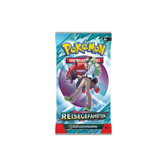Pokémon Einzelbooster: Reisegefährten (Karmesin & Purpur) – Artwork 2 – Deutsch