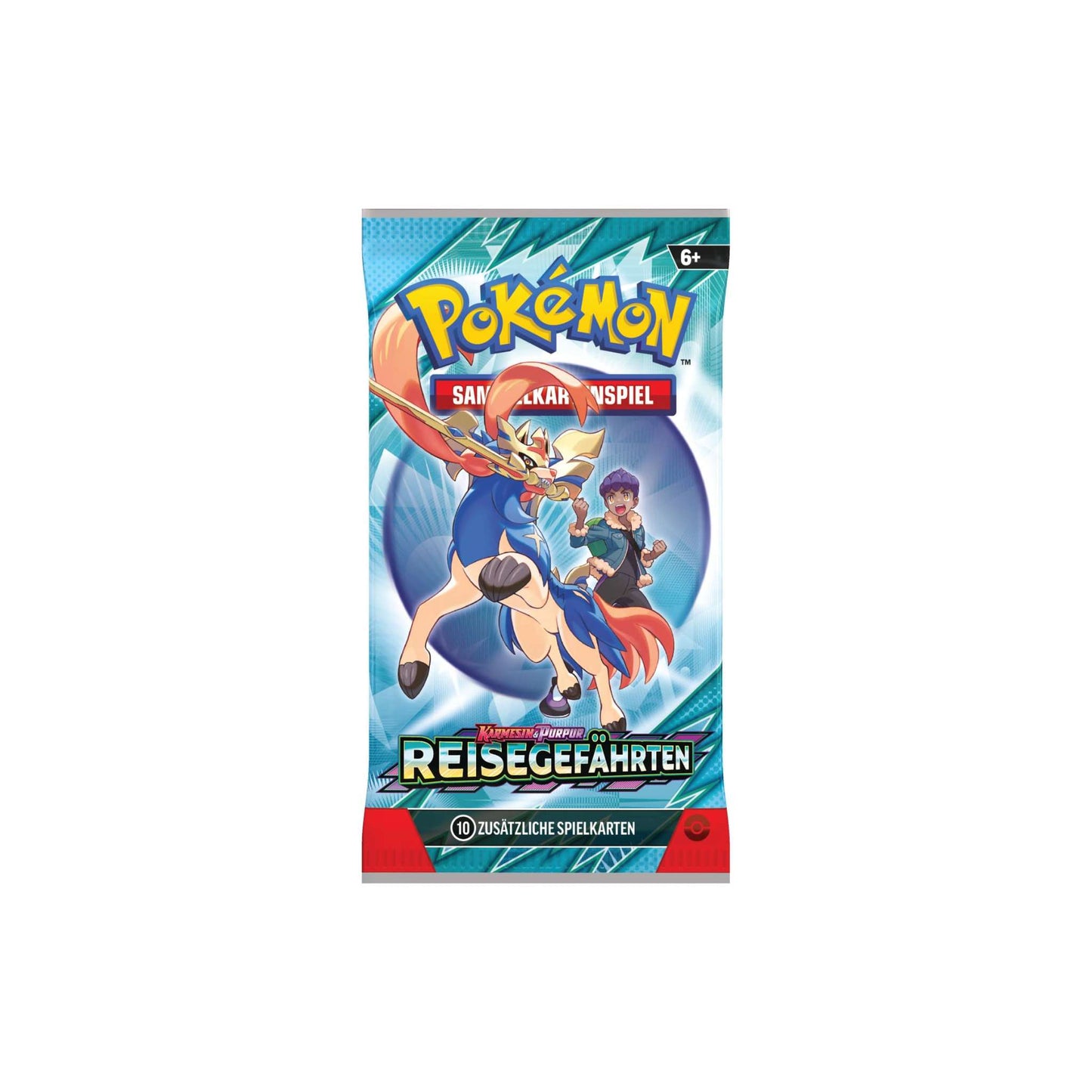 Pokémon Einzelbooster: Reisegefährten (Karmesin & Purpur) – Artwork 3 – Deutsch