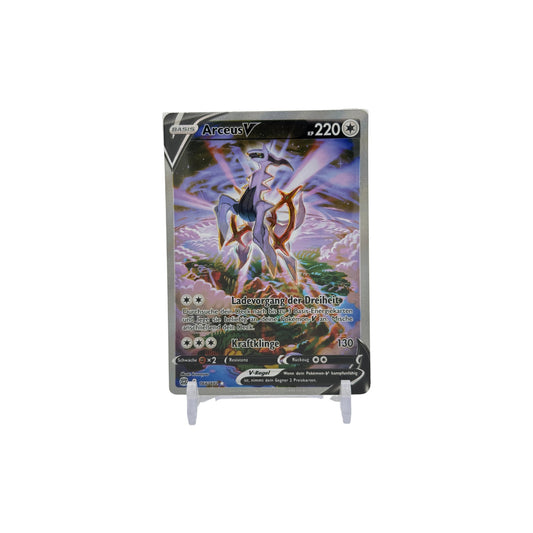 Arceus V – 166/172 – Strahlende Sterne (Brilliant Stars) – Special Illustration Rare – Deutsch – Vorderseite
