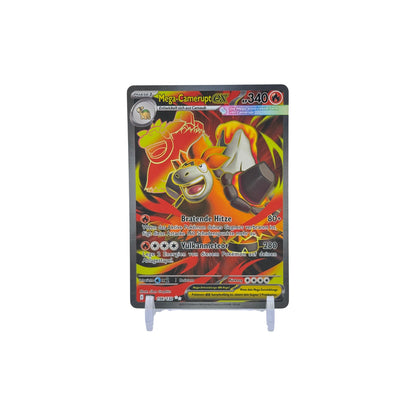 Mega-Camerupt ex – Mega-Entwicklung (Mega Evolution) – 156/132 – Ultra Rare – Deutsch – Vorderseite
