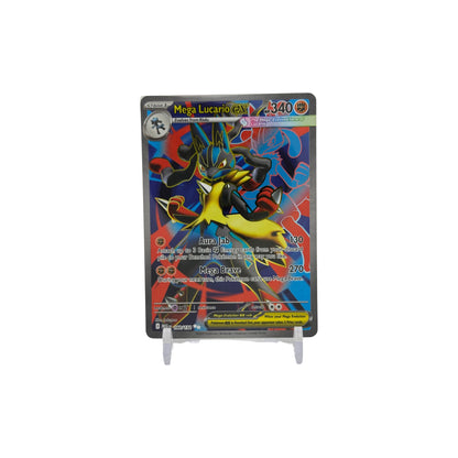Mega Lucario ex – Mega-Entwicklung (Mega Evolution) – MEG-160/132 – Ultra Rare – Englisch – Vorderseite