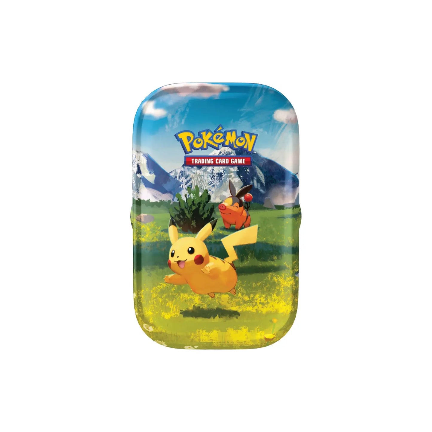 Pokémon Mega-Entwicklung Erhabene Helden Mini Tin Deutsch - Motiv mit Pikachu und Ferkuli