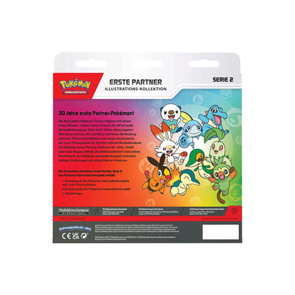 Pokémon Erste Partner Kollektion Serie 2 Deutsch - Rückseite mit Produktdetails