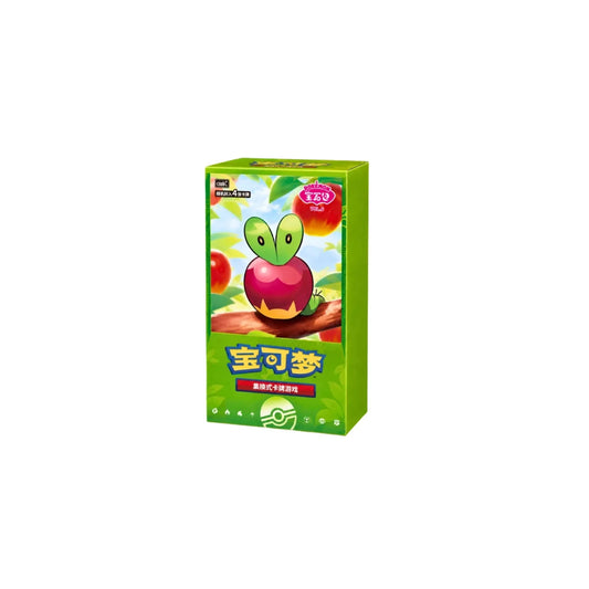 Pokémon Gem Pack Vol. 6 Display Chinesisch - Vorderseite des Displays mit Knapfel-Motiv