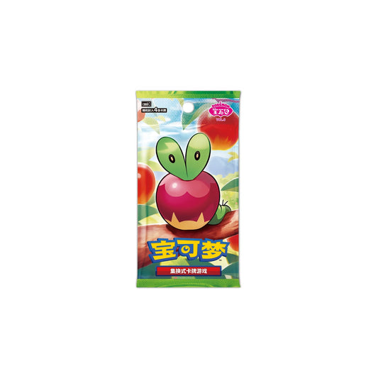 Pokémon Gem Pack Vol. 6 Display Chinesisch - enthaltenes Boosterpack mit Knapfel-Motiv