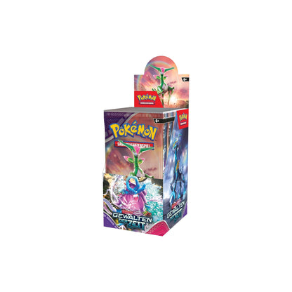 Pokémon TCG Gewalten der Zeit Display 18 Booster Deutsch – Vorderseite Box – Balucards