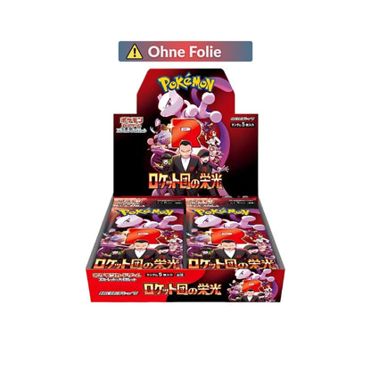 Pokémon TCG Glory of Team Rocket [sv10] Display mit 30 Boostern – Japanische Ausgabe (ohne Folie), original & ungeöffnet – jetzt bei Balucards.