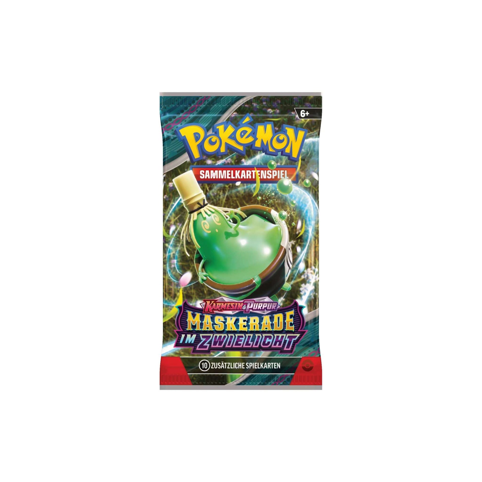Pokémon Einzelbooster: Maskerade im Zwielicht (Karmesin & Purpur) – Artwork 2 – Deutsch