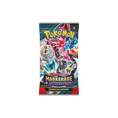 Pokémon Einzelbooster: Maskerade im Zwielicht (Karmesin & Purpur) – Artwork 3 – Deutsch