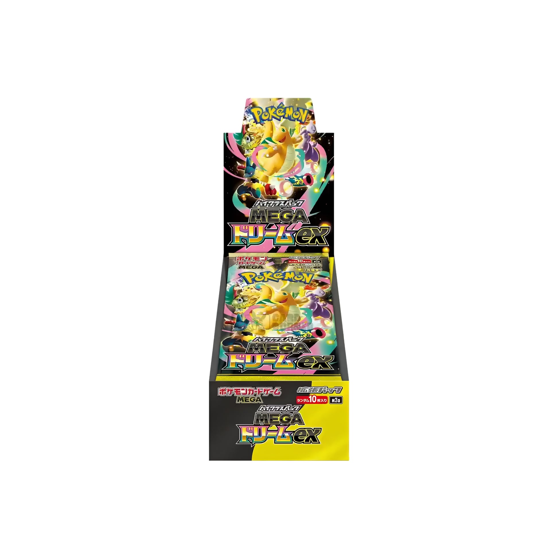 Pokémon Mega Dream ex Display Japanisch - High Class Display mit 10 Boosterpacks