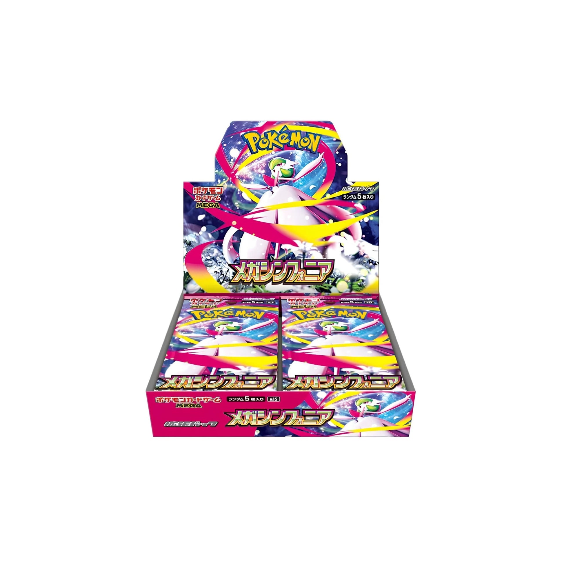 Pokémon TCG Mega Symphonia [M1S] Display mit 30 Boostern – Japanische Ausgabe, original & versiegelt – jetzt bei Balucards.