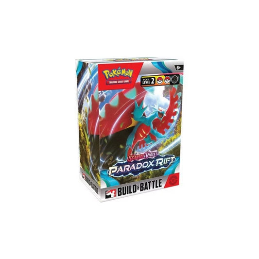 Pokémon Build & Battle Kit – Paradoxrift (Deutsch) mit 4 Boosterpacks & Promokarte