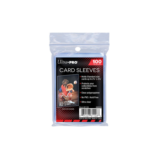 Ultra Pro Card Sleeves – 100 klare Hüllen für Sammelkarten (Penny Sleeves)