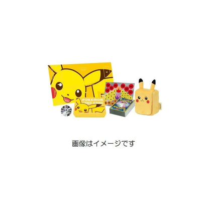 Pokémon Starter Set ex – Pikachu Special Set (japanisch) – kompletter Inhalt mit Spielmatte, Markern, Deck und Pikachu-Plüsch-Deckbox