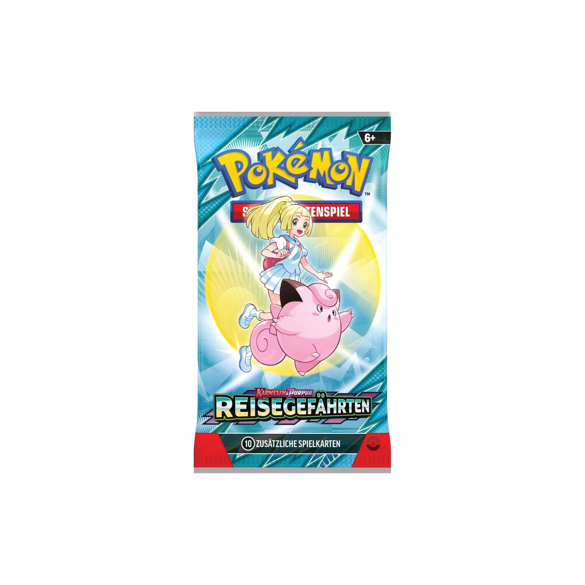 Pokémon Einzelbooster: Reisegefährten (Karmesin & Purpur) – Artwork 1 – Deutsch