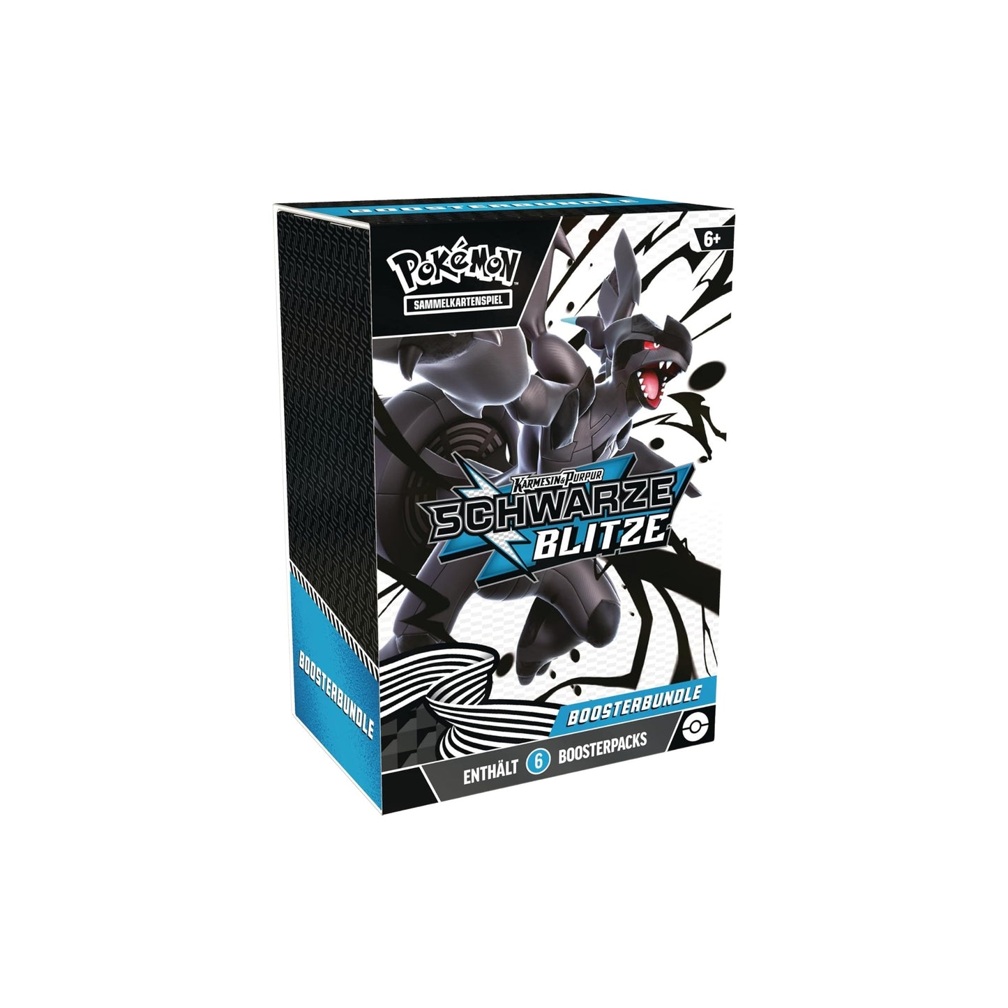 Pokémon Boosterbundle – Schwarze Blitze (Karmesin & Purpur) – Deutsch – Vorderseite A