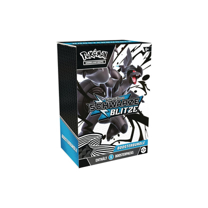 Pokémon Boosterbundle – Schwarze Blitze (Karmesin & Purpur) – Deutsch – Vorderseite A